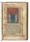 CATHOLIC LITURGY.  Hore beate marie virginis secu[n]dum usum Romanum.  Printed on vellum.  Calendar dated 1529-45